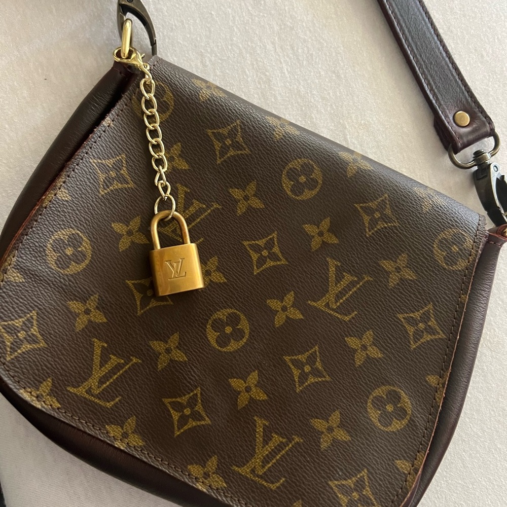 Louis Vuitton Brown Monogram Shoulder Bag